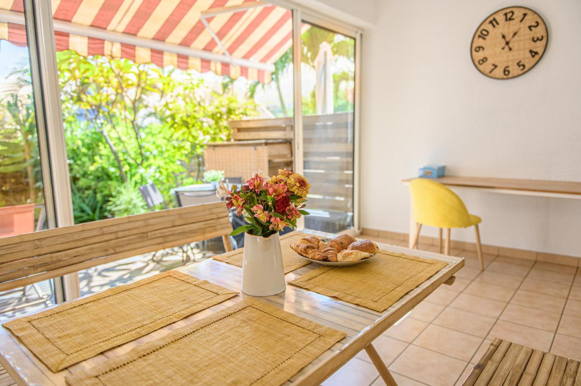 Le Jardin Des Tuit Tuit * Vue Mer * Cozy Saint-Leu Exteriér fotografie